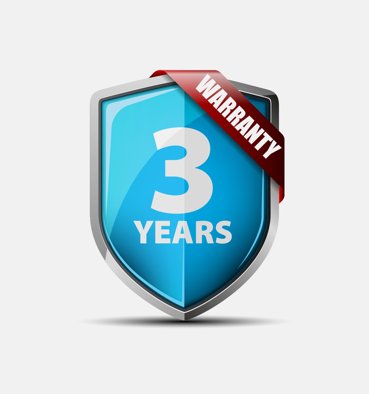 3 years warranty