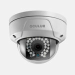 Oculur X4DF 4MP IR Outdoor Mini Dome IP Security Camera