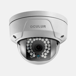 Oculur X4DF 4MP IR Outdoor Mini Dome IP Security Camera